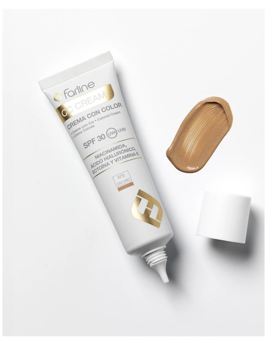 FARLINE CC CREAM COLOR OSCURO TONO 03 30ml