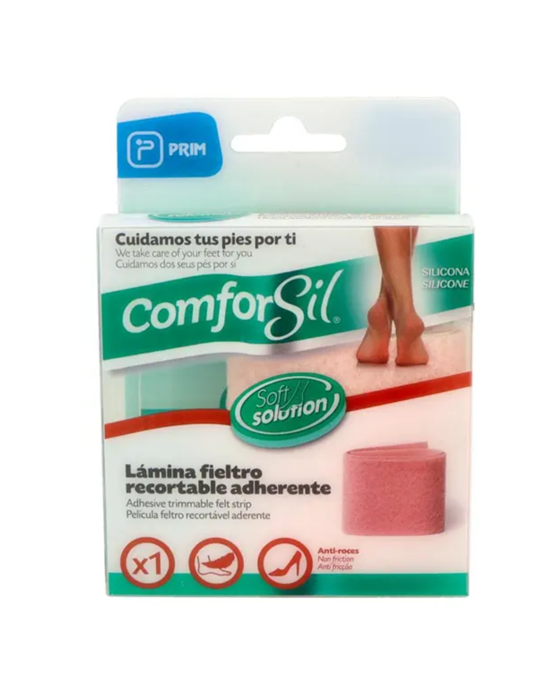 PRIM LÁMINA DE FIELTRO RECORTABLE PROTECTORA ADHERENTE