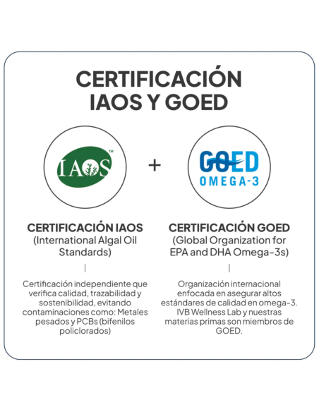 IVB VEGAN OMEGA 3+ 90 cápsulas (formato 3 meses)