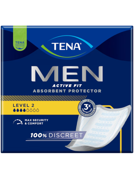 TENA MEN ACTIVE FIT LEVEL 2- 20 unidades