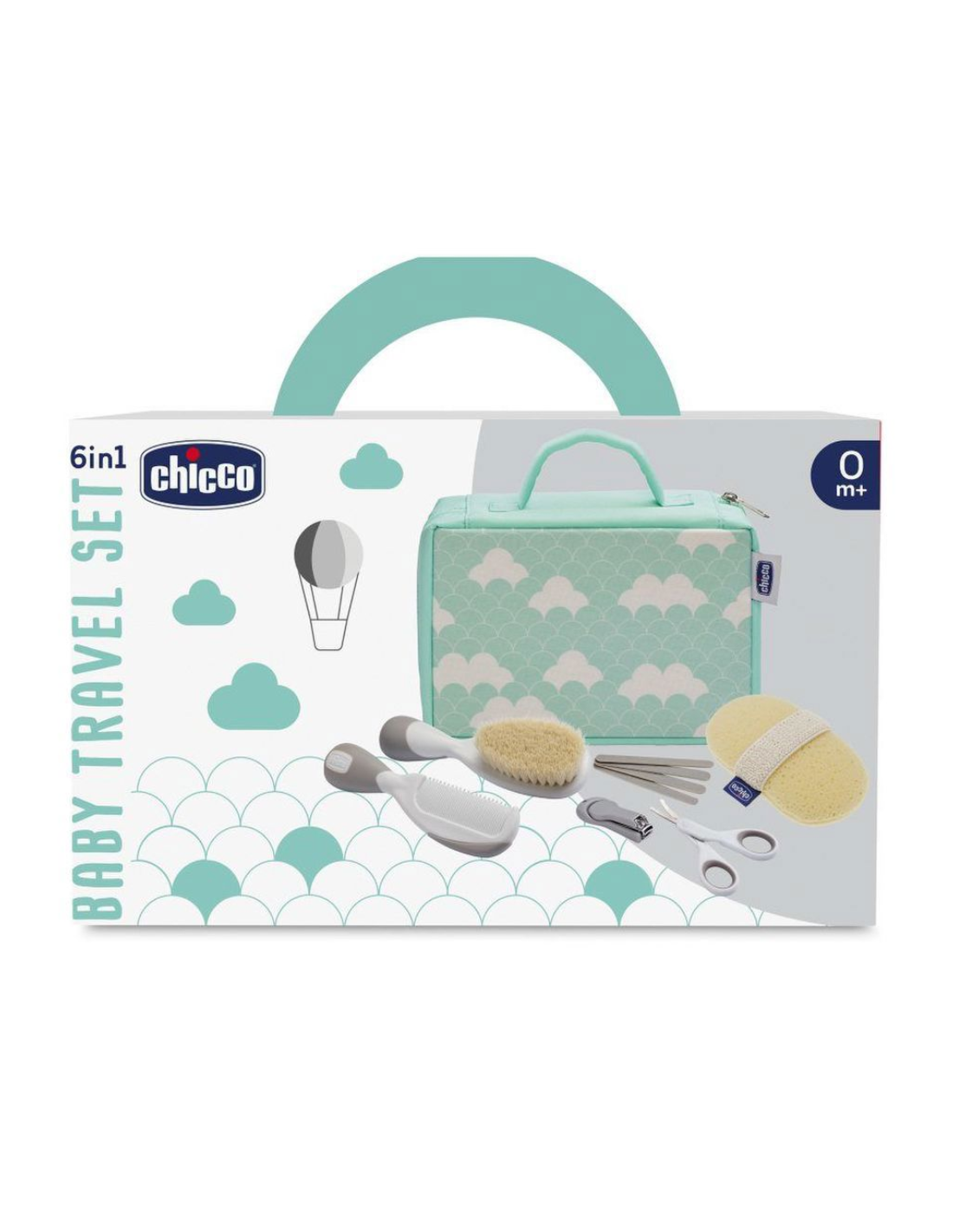 CHICCO BABY TRAVEL SET 6 EN 1 COLOR VERDE MENTA