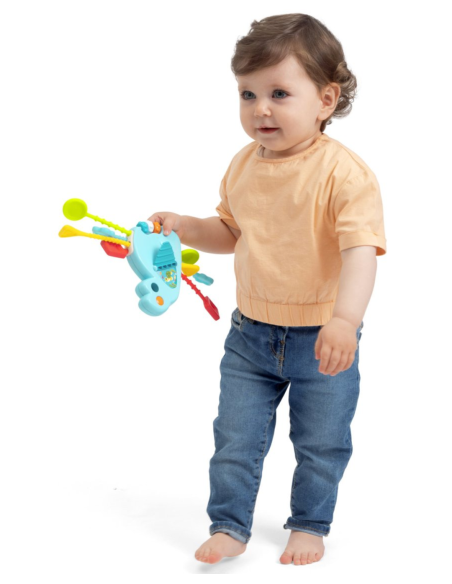 CHICCO BALLENA PULL STRING JUGUETE AUTO APRENDIZAJE