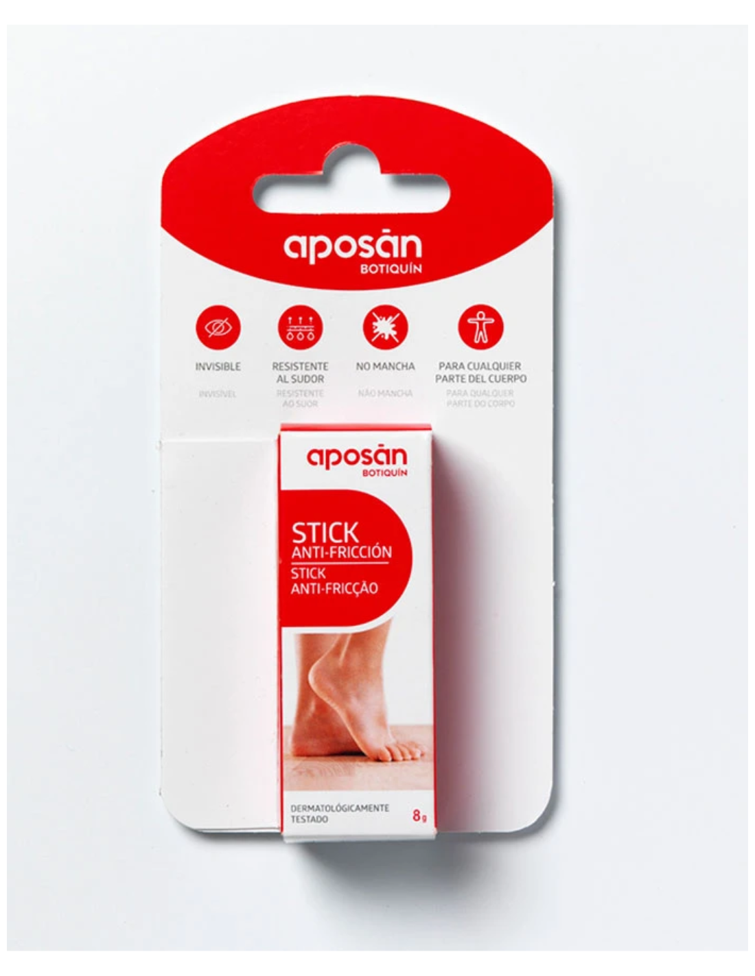 APOSAN STICK ANTIROZADURAS 1 unidad (8 gramos)