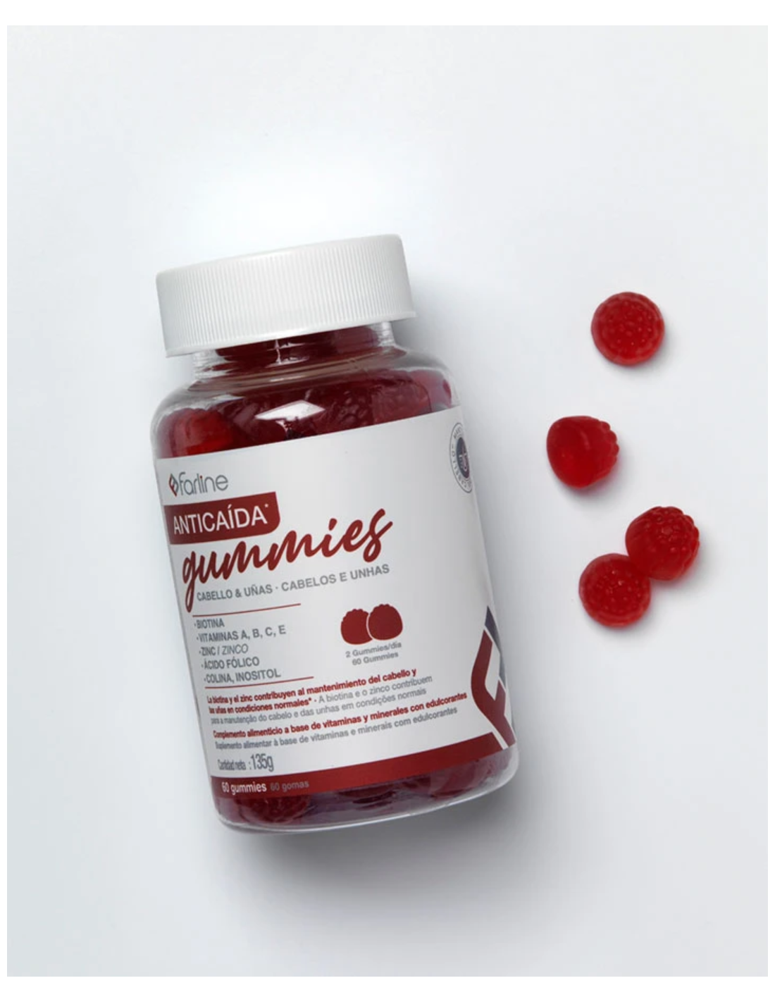 FARLINE TRIPACK GUMMIE ANTICAIDA - pack tres botes- cada... 2
