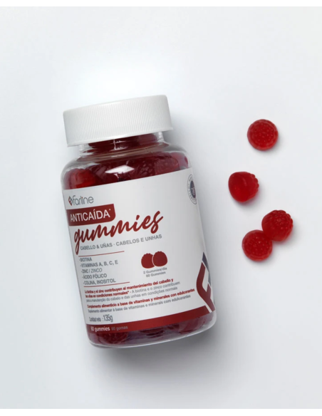 FARLINE TRIPACK GUMMIE ANTICAIDA - pack tres botes- cada bote lleva 60 gominolas (formato 3 meses)