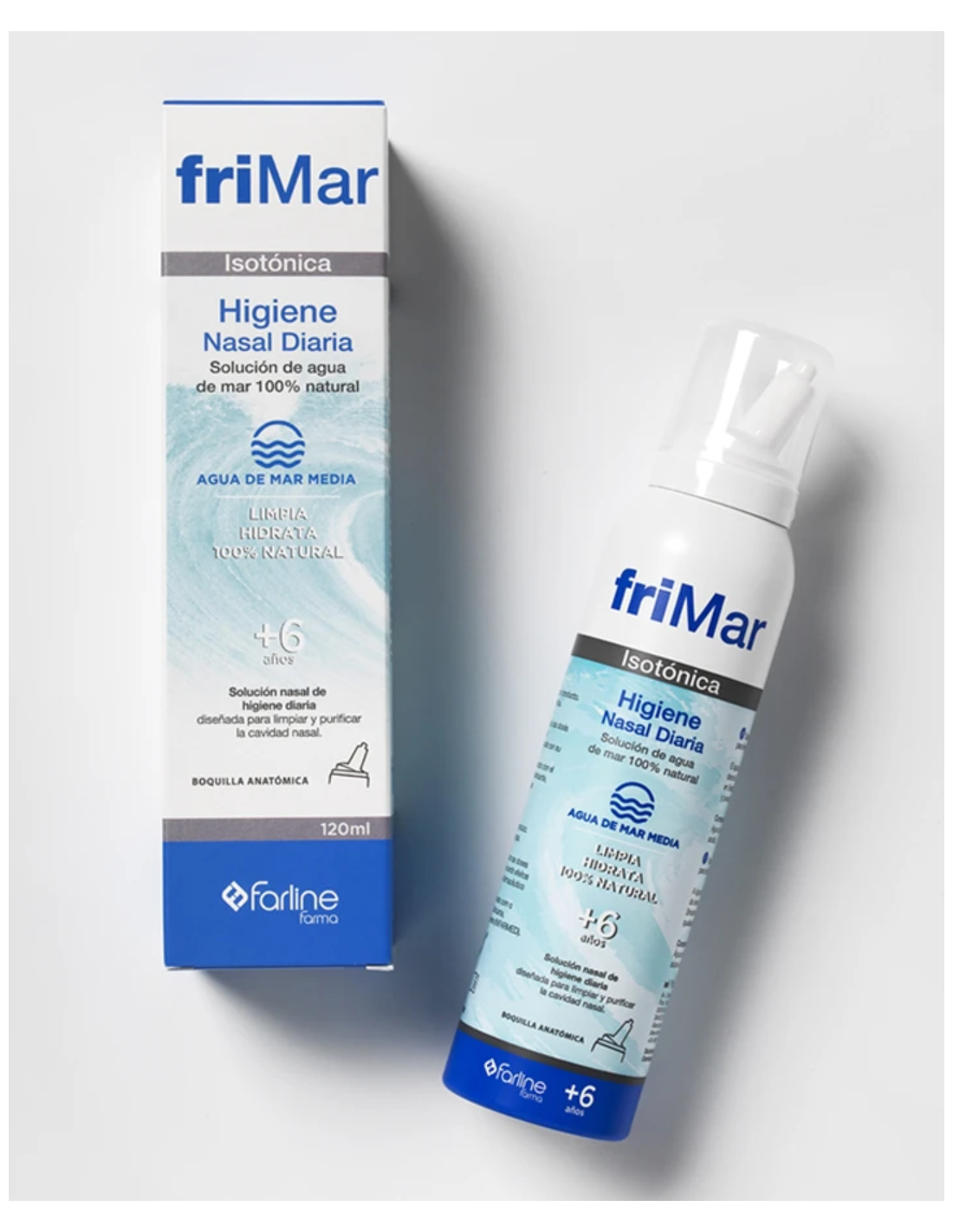 FARLINE FARMA FRIMAR ISOTONICO FISIOLOGICO NASAL - 120 mL 2