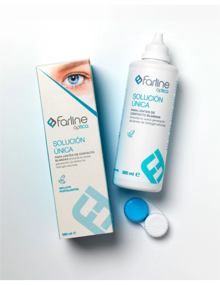 FARLINE OPTICA AH LENTES CONTACTO - PACK dos botes de 500mL