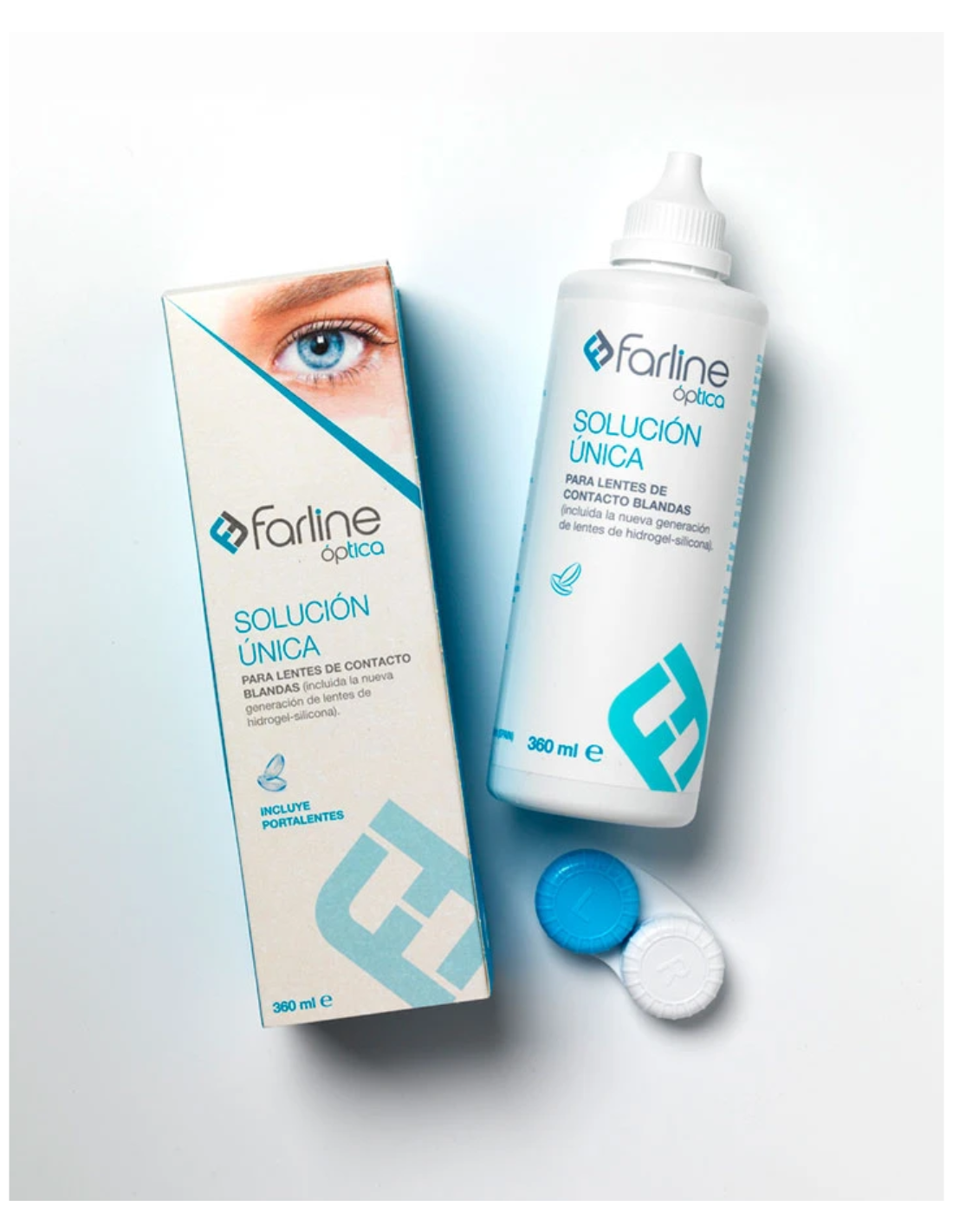 FARLINE OPTICA SOLUCIÓN ÚNICA DUPLO - PACK dos...