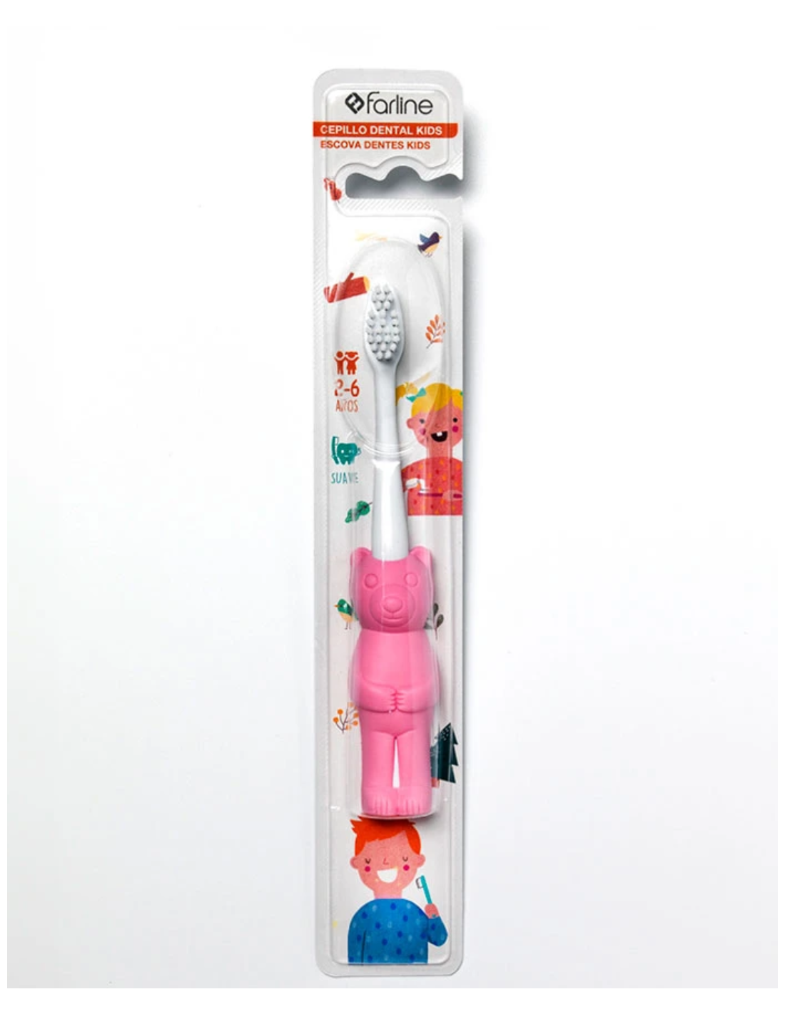 FARLINE CEPILLO DENTAL KIDS- 1 unidad