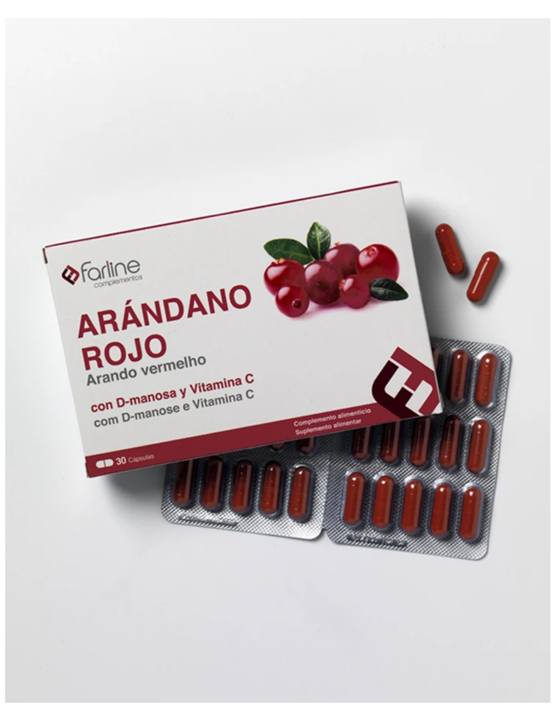 FARLINE ARÁNDANO ROJO 30 cápsulas