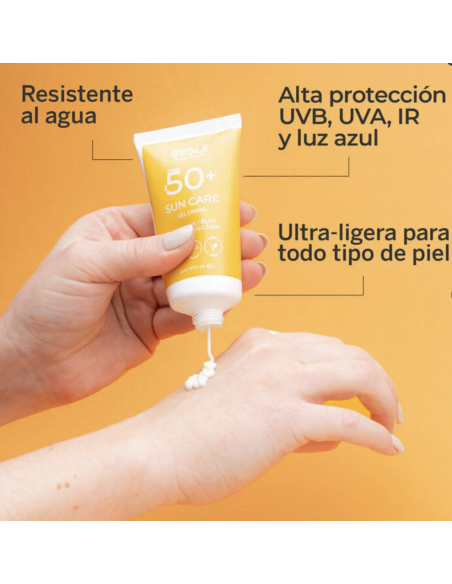 SEGLE CREMA FACIAL SPF50+ PROTECTOR SOLAR 50ml