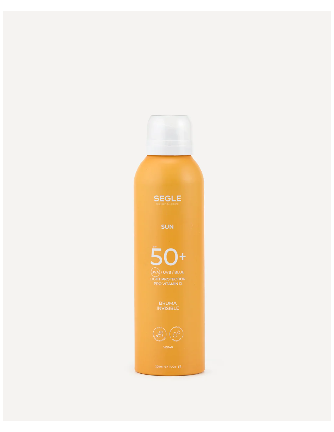 SEGLE BRUMA SOLAR CORPORAL INVISIBLE SPF50+ 200ml