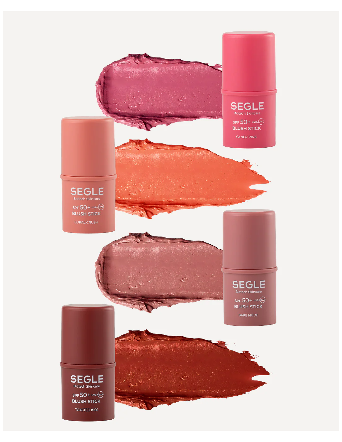 SEGLE BLUSH STICK SPF50+ CORAL CRUSH