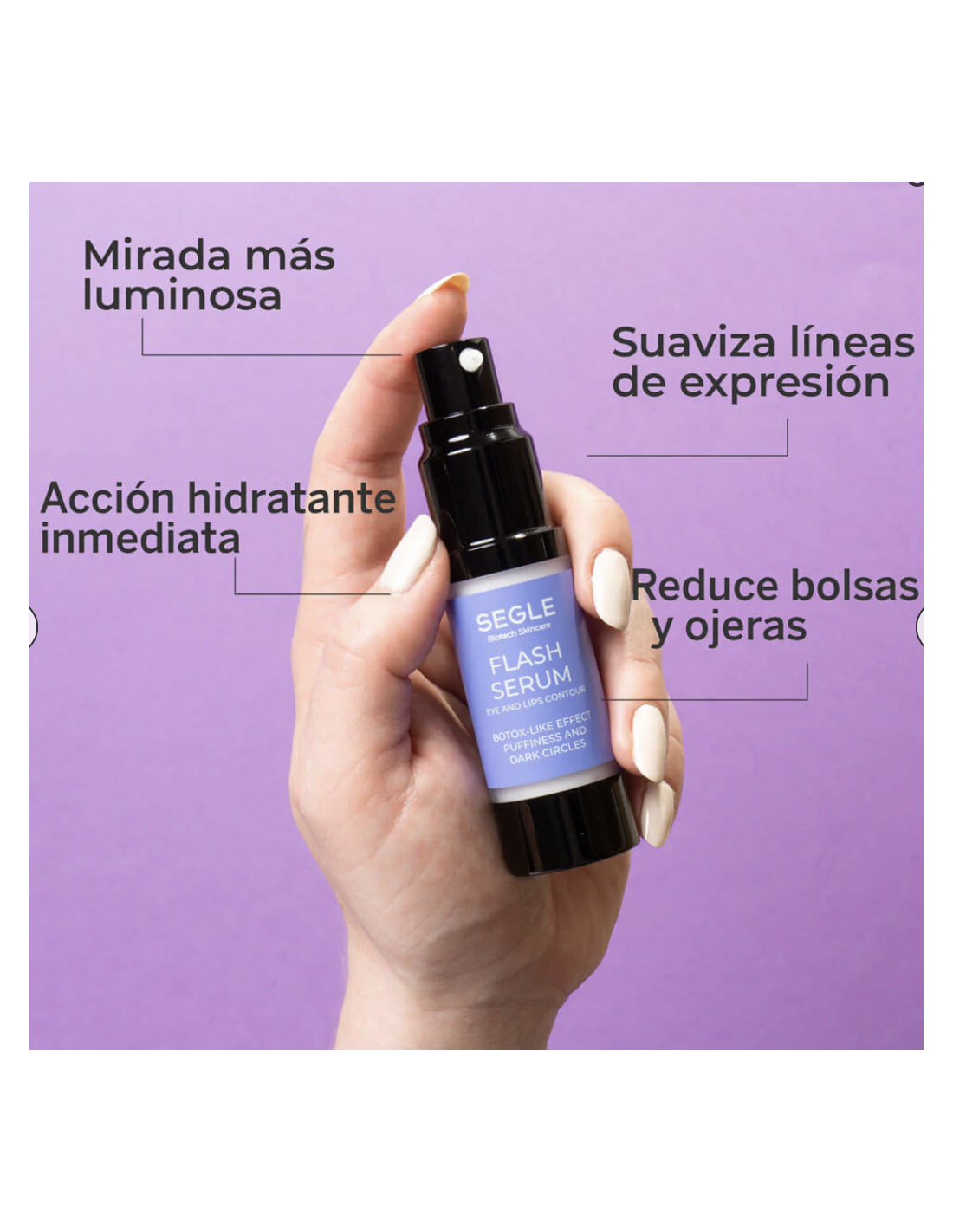 SEGLE CONTORNO DE OJOS FLASH SÉRUM 15ml 2