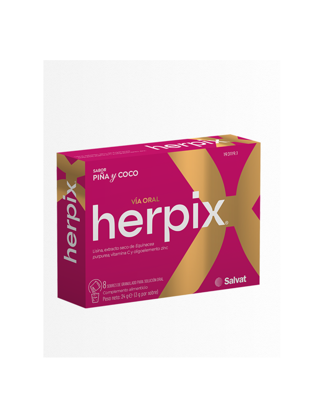 SALVAT HERPIX 8 sobres