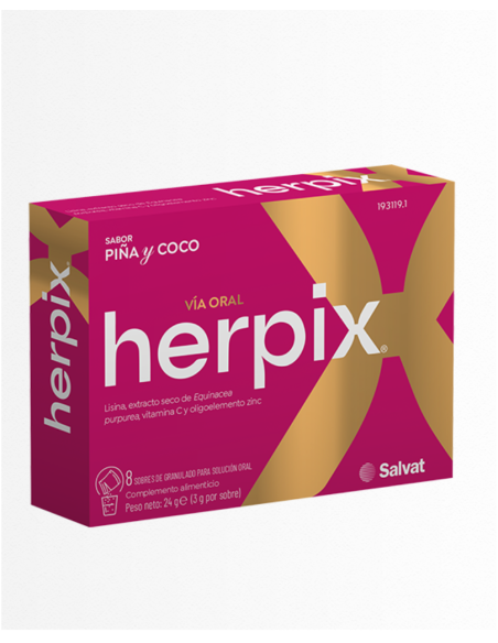 SALVAT HERPIX 8 sobres