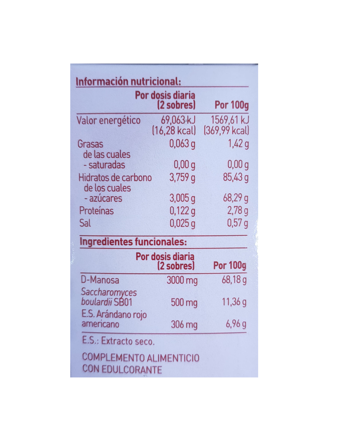 CINFA NS CISPRENBIOTIC FORTE 6 SOBRES