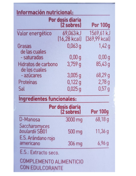 CINFA NS CISPRENBIOTIC FORTE 6 SOBRES