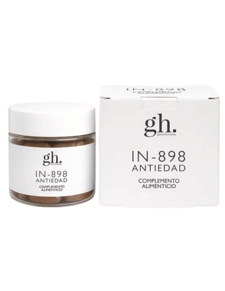 GH IN-898 ANTIEDAD COMPLEMENTO ALIMENTICIO 60 cápsulas (AHORA SE LLAMA AGEDERM CERAMIDE)