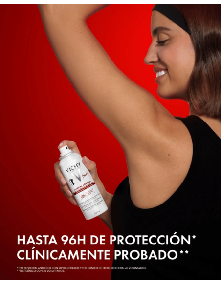 VICHY DESODORANTE ANTITRANSPIRANTE CLINICAL CONTROL 96H MUJER SPRAY 100ml