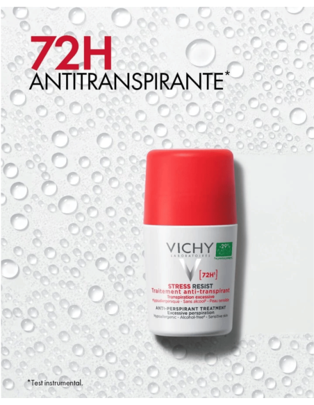 VICHY STRESS RESIST TRATAMIENTO INTENSIVO ANTITRANSPIRANTE 72H  ROLL-ON 50ml