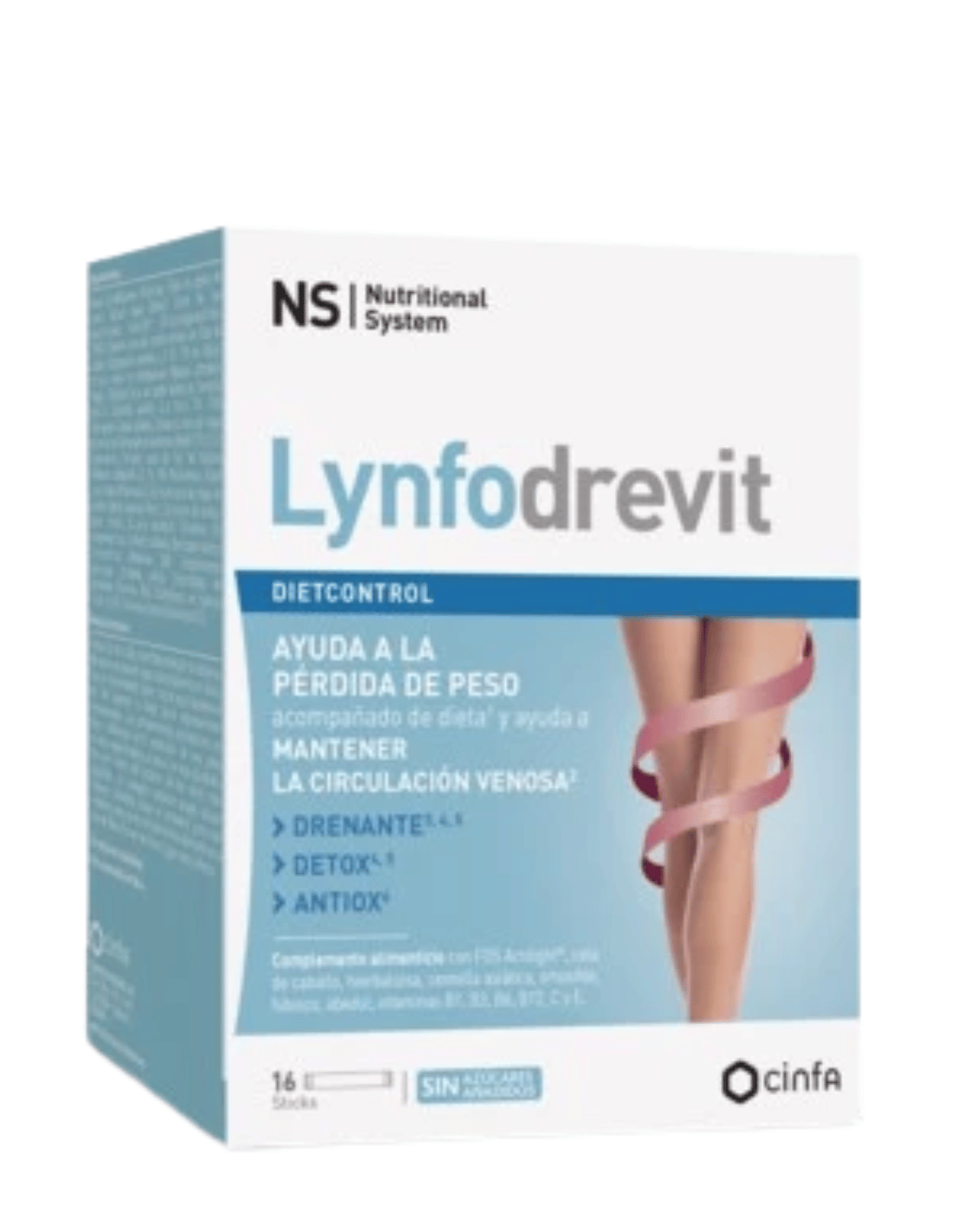 CINFA NS DIETCONTROL LYNFODREVIT 16 sticks bebibles