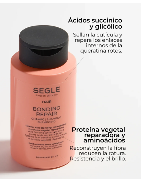 SEGLE HAIR BONDING REPAIR CHAMPÚ 200ML