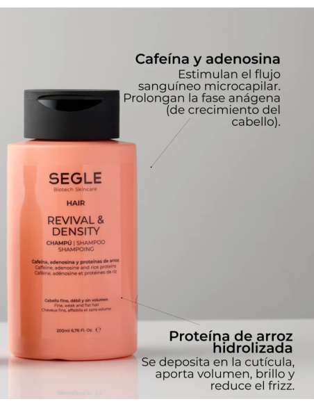 SEGLE HAIR REVIVAL AND DENSITY CHAMPÚ 200ML