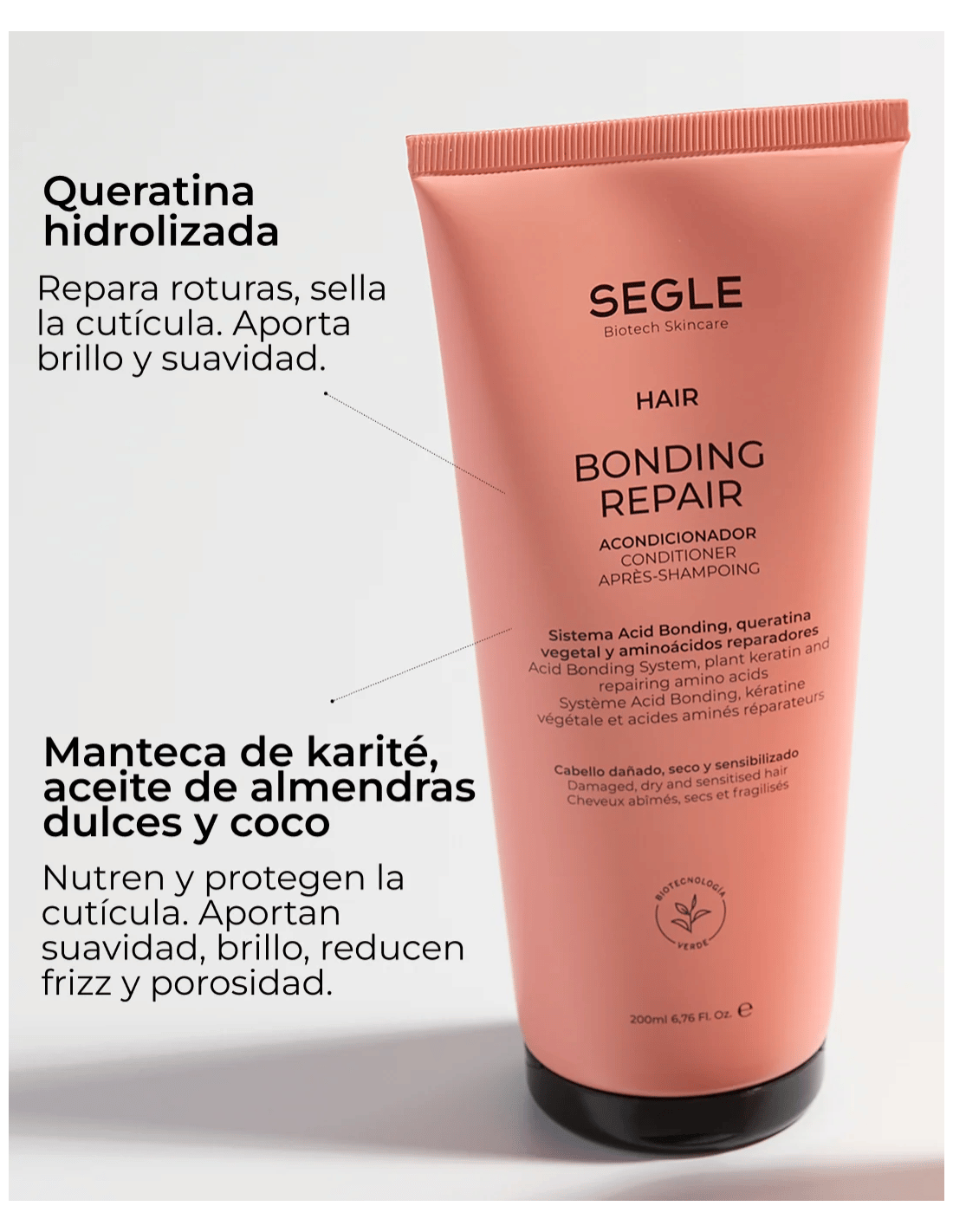 SEGLE HAIR BONDING REPAIR ACONDICIONADOR 150ML 2