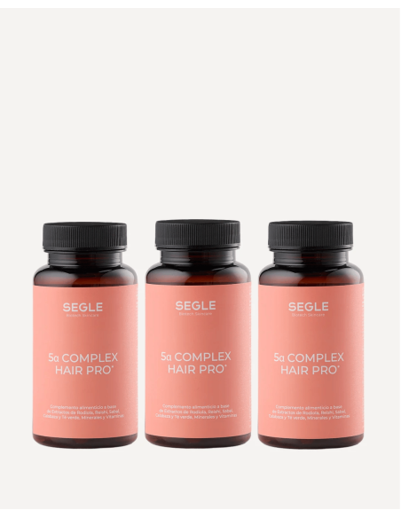 SEGLE 5 ALFA COMPLEX HAIR PRO CÁPSULAS ANTICAIDA PACK 3 MESES