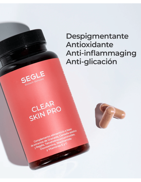 SEGLE CLEAR SKIN PRO 60 CÁPSULAS PACK 3 MESES (180 CÁPSULAS)