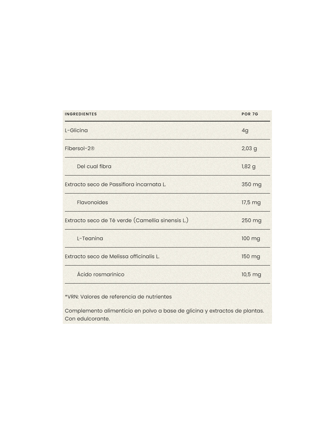 IVB SOMNILOVE 210 gramos- sabor limón