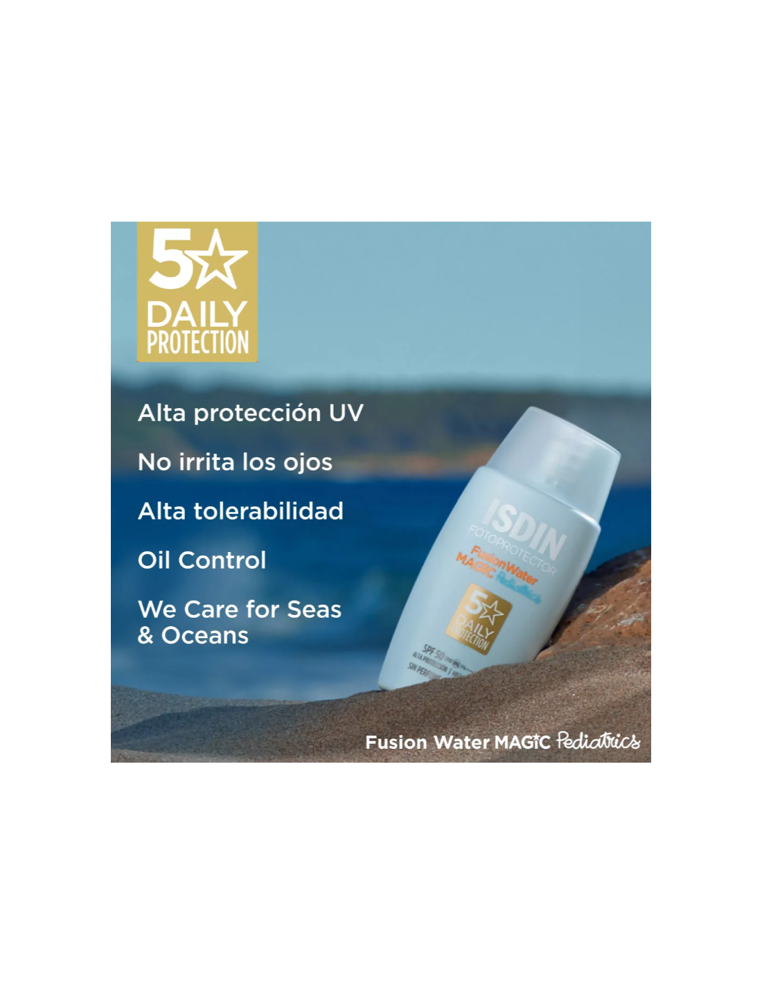 ISDIN FUSION WATER MAGIC PEDIATRICS SPF 50 50ml