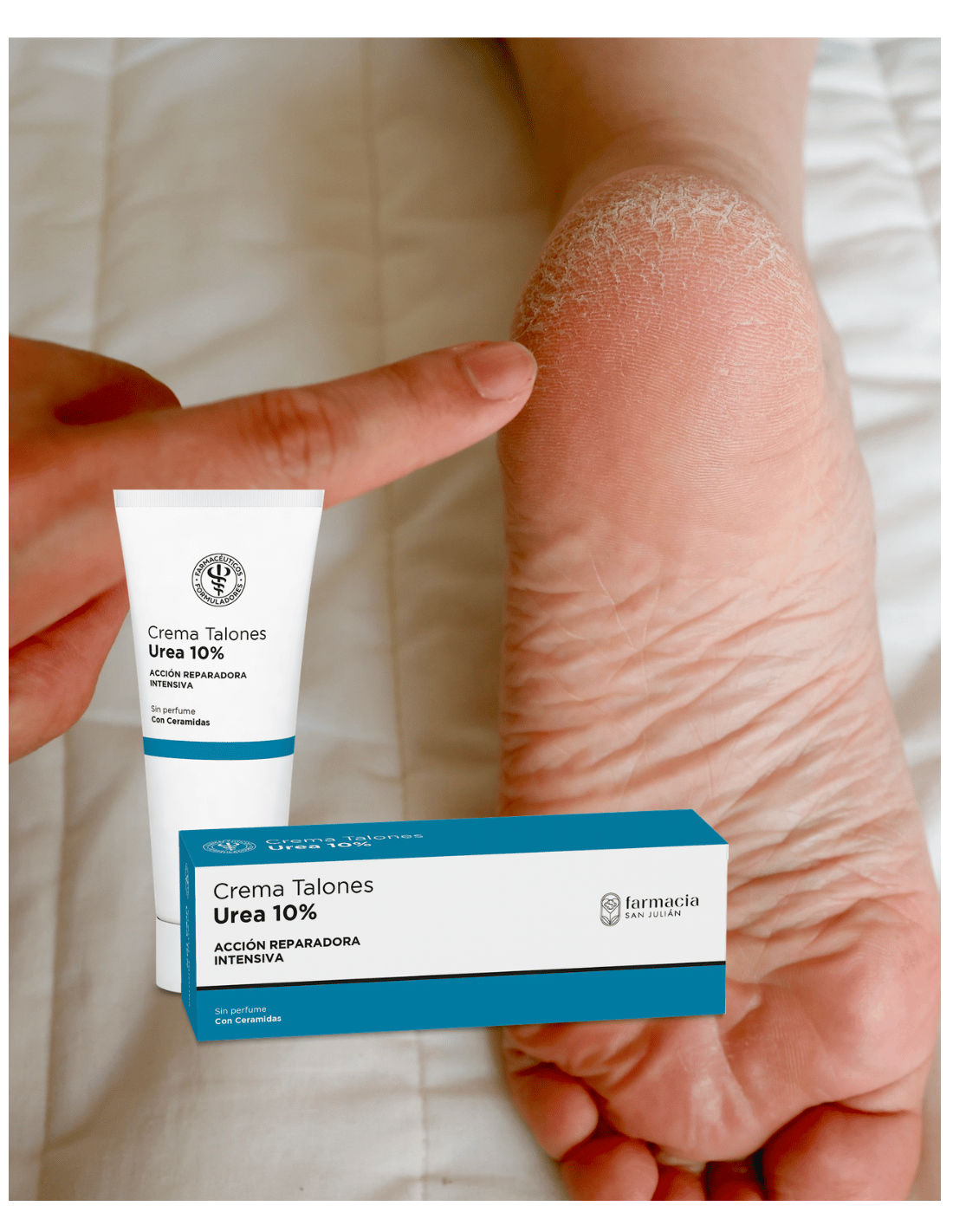 FSJ CREMA TALONES UREA 10% ACCION REPARADORA...