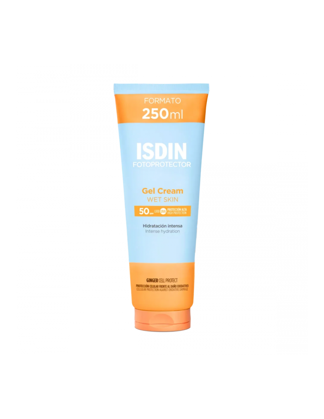 ISDIN GEL CREMA SPF50+ WET SKIN TACTO LIGERO 250 ml