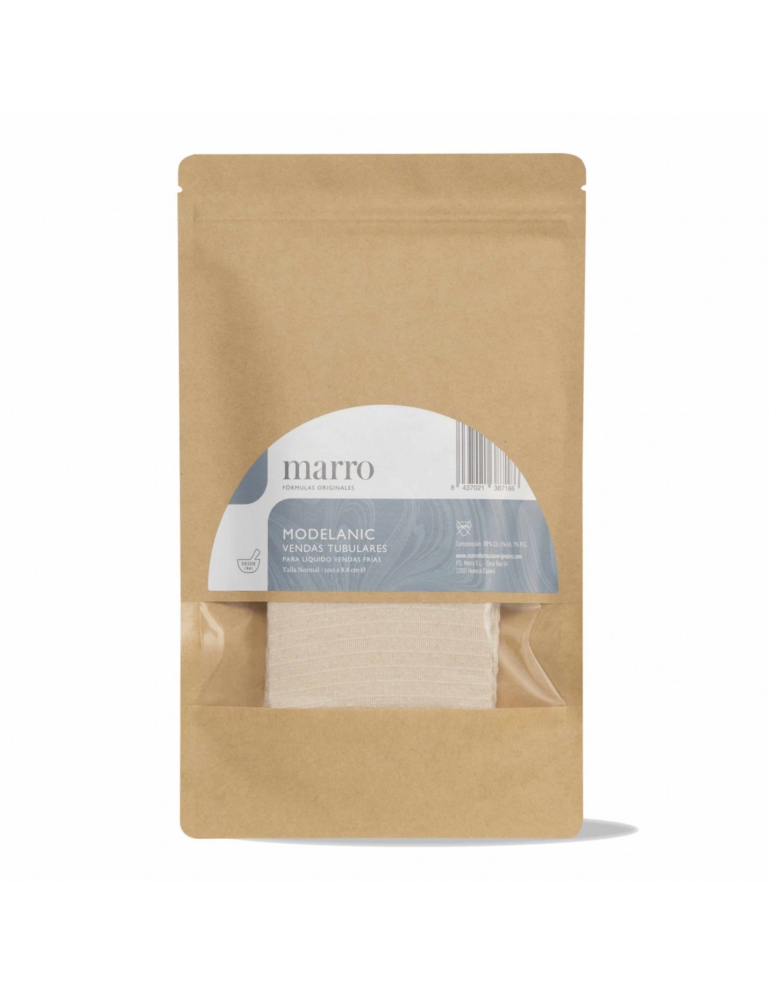 MARRO MODELANIC VENDAS TUBULARES TALLA MEDIANA 1 unidad