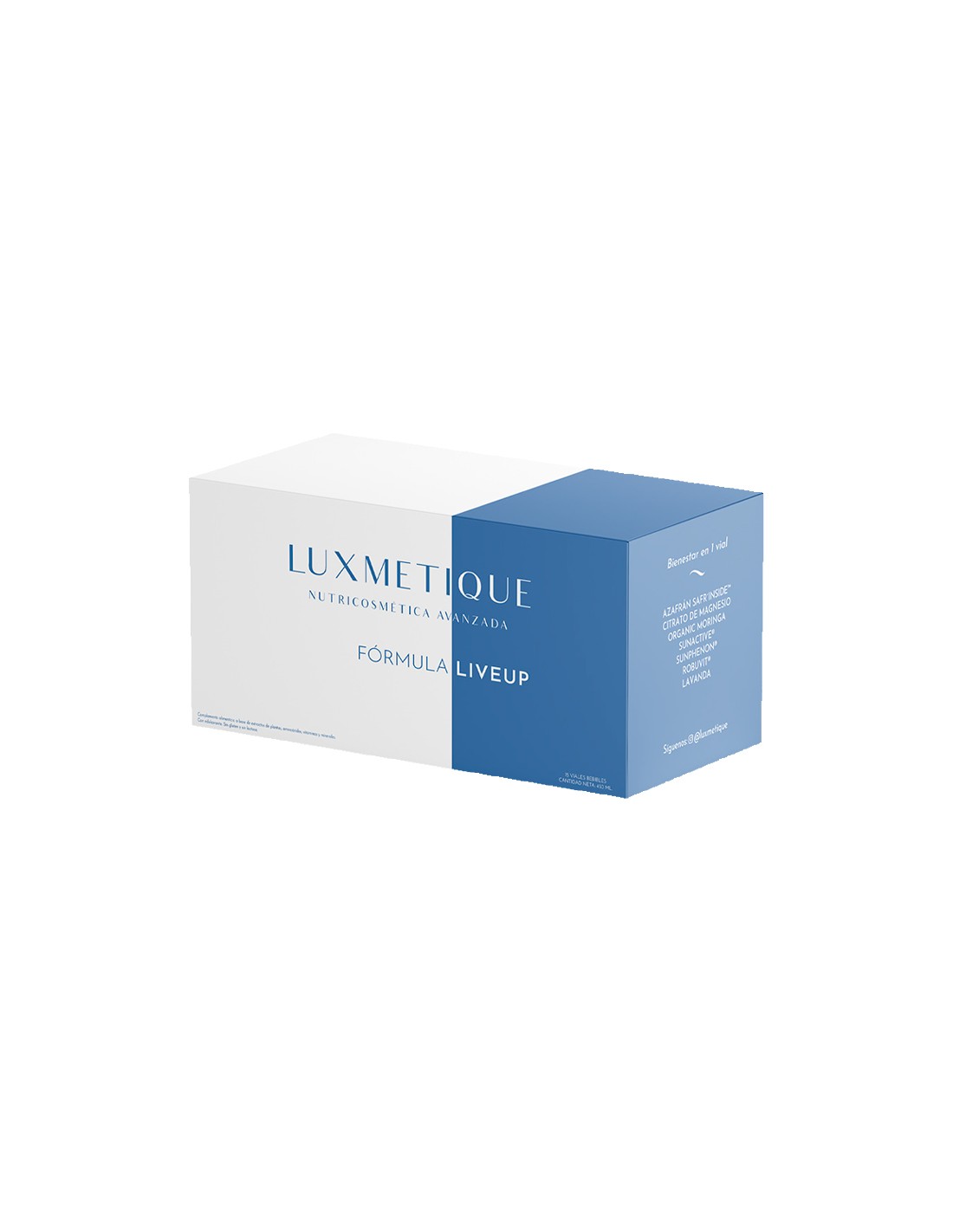 LUXMETIQUE LIVEUP FÓRMULA - 15 VIALES 30 ml