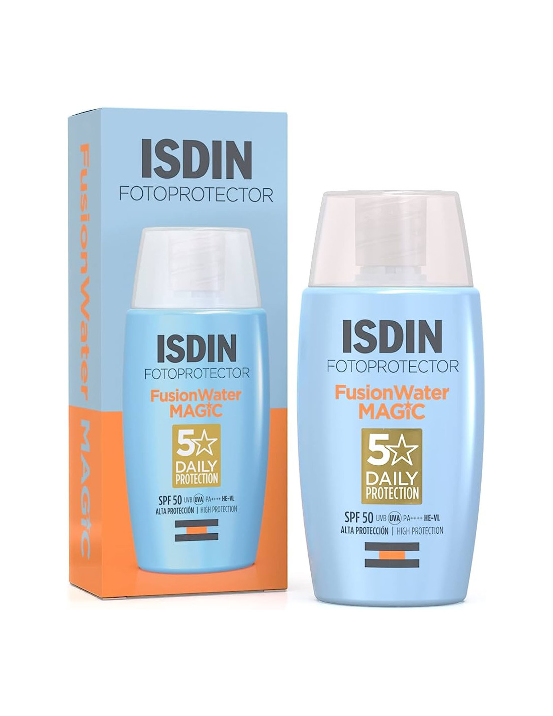 ISDIN FUSION WATER MAGIC SPF 50 PROTECTOR SOLAR 50ml