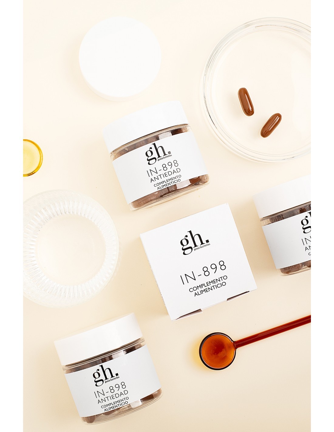 GH IN-898 ANTIEDAD COMPLEMENTO ALIMENTICIO 60 cápsulas 2