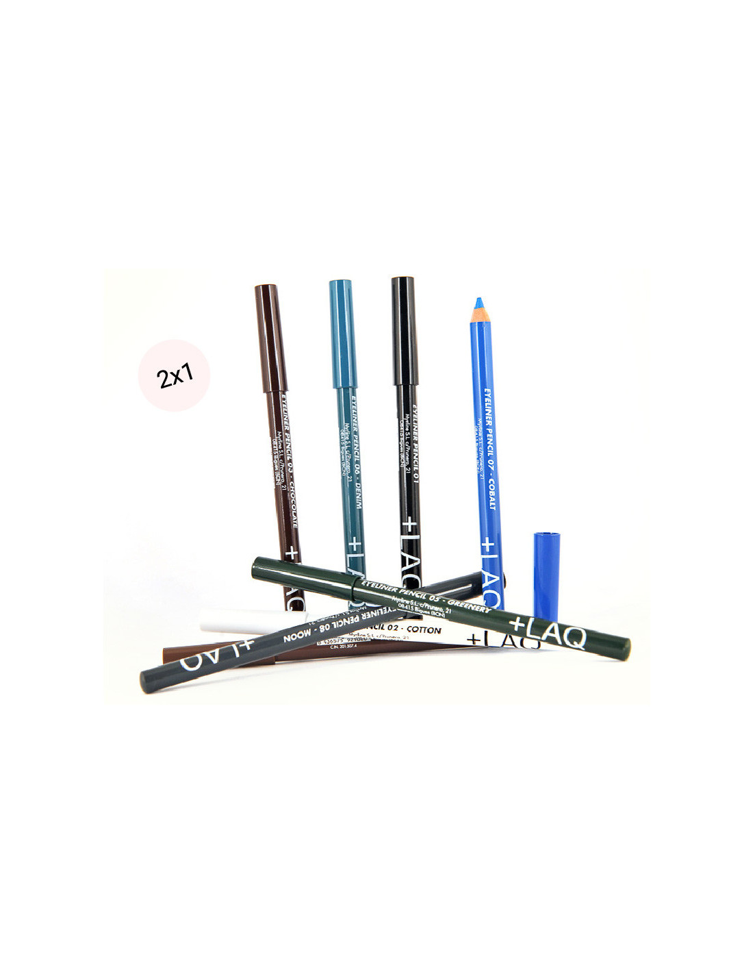 +LAQ LÁPIZ DE OJOS Y CEJAS (oferta 2x1)