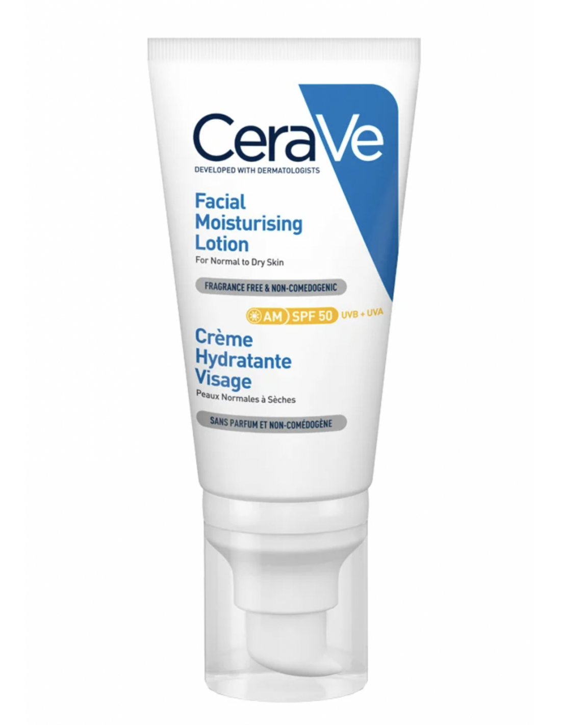 CERAVE LOCION HIDRATANTE DE ROSTRO SPF 50  52ml