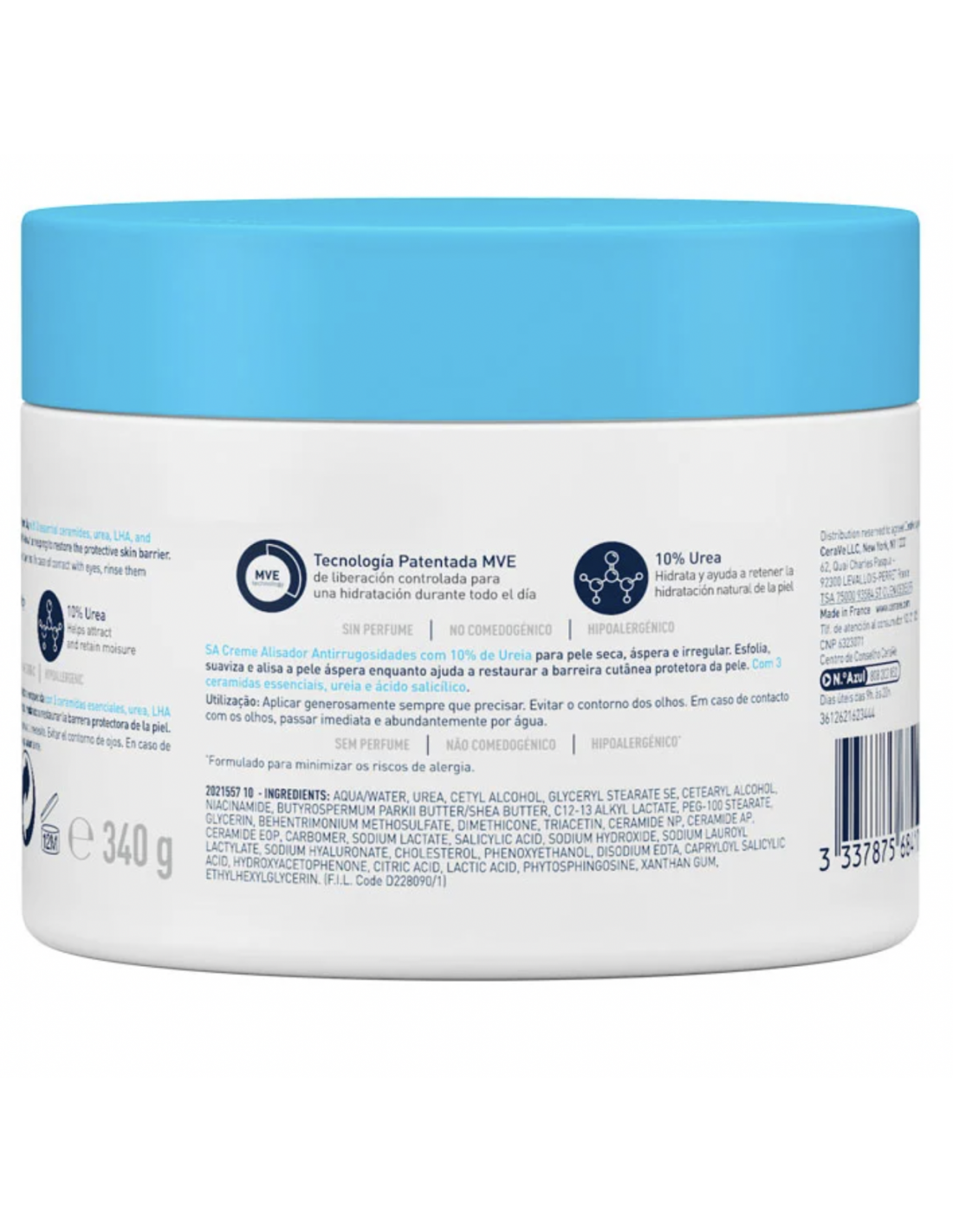 CERAVE CREMA SA ALISADORA ANTI-RUGOSIDADES  340 gramos... 2