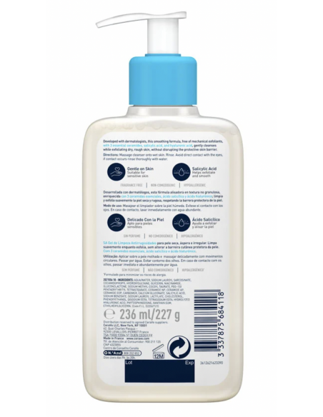 CERAVE SA LIMPIADOR ANTI-RUGOSIDADES  236ml