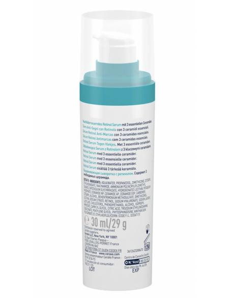 CERAVE SERUM RETINOL ANTI MARCAS Y ANTI IMPERFECCIONES  30ml