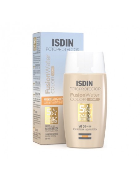 ISDIN FUSION WATER MAGIC COLOR TONO LIGHT SPF 50-  50 mL