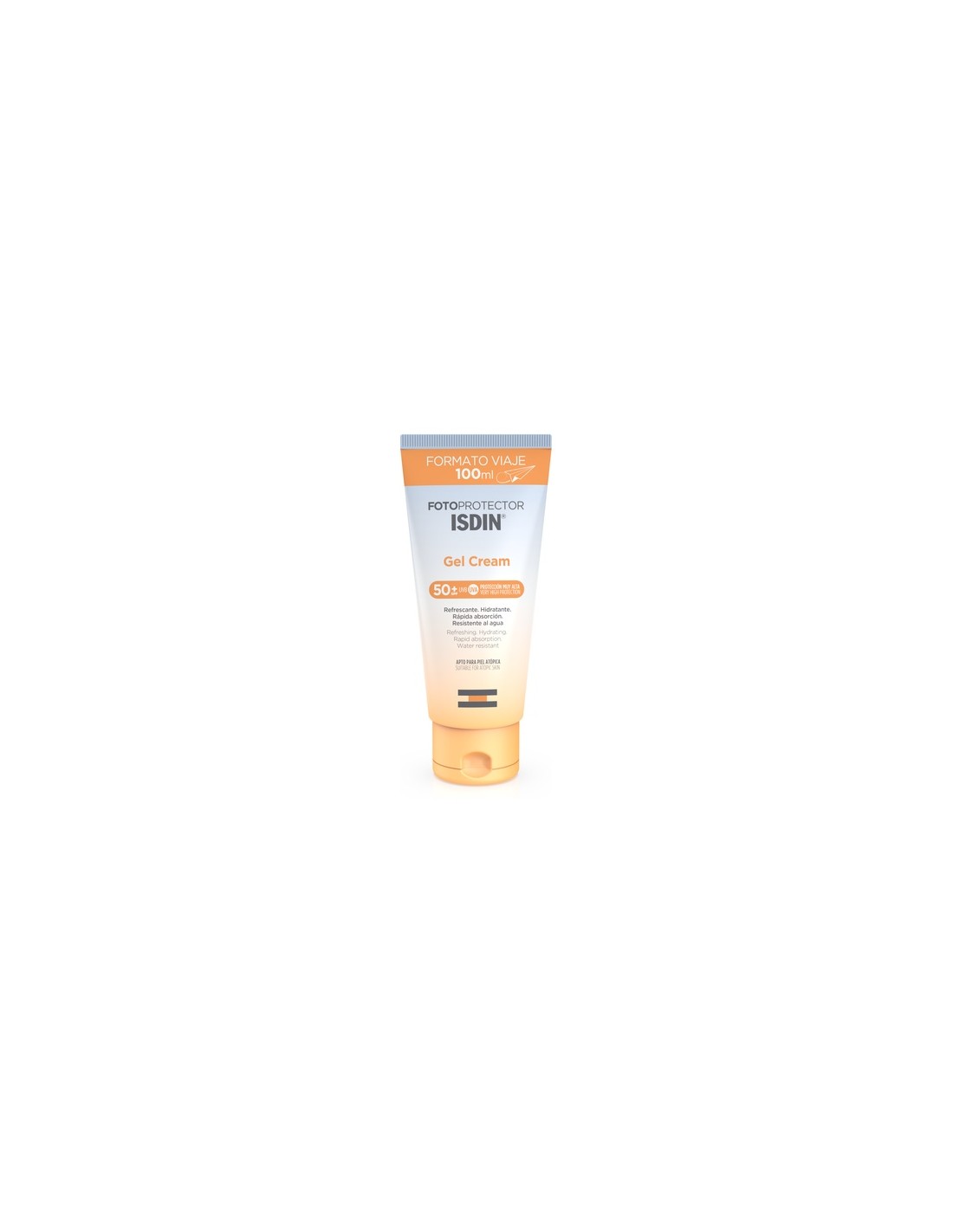 ISDIN FOTOPROTECTOR SPF-50+ GEL-CREMA TAMAÑO VIAJE - 100 mL