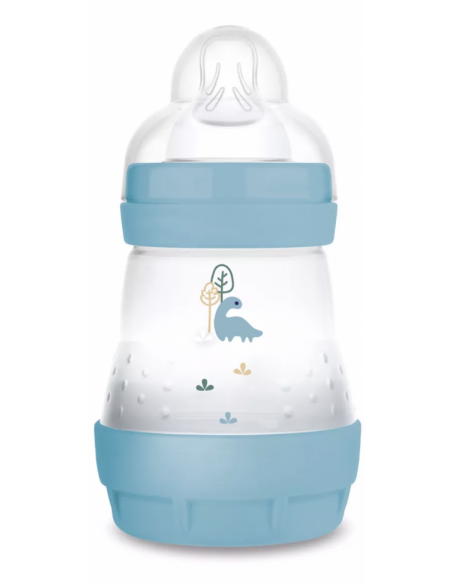MAM BIBERÓN ANTICÓLICO EASY START +0 MESES LÍNEA MATE COLOR AZUL 160 ML - 1 unidad