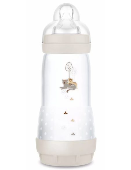 MAM BIBERON ANTICOLICO ANTICOLIC EASY START +4 MESES 1 UNIDAD MATE COLOR NEUTRO 320 ML - 1 unidad