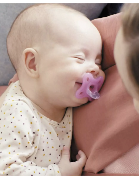 MAM CHUPETE SILICONA COMFORT ROSA 0+ M PACK DOBLE - 2 unidades