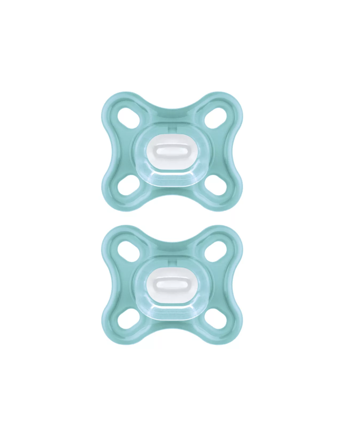 MAM CHUPETE SILICONA COMFORT 3-12 MESES 2 UNIDADES COLOR VERDE PACK DOBLE - 2 unidades